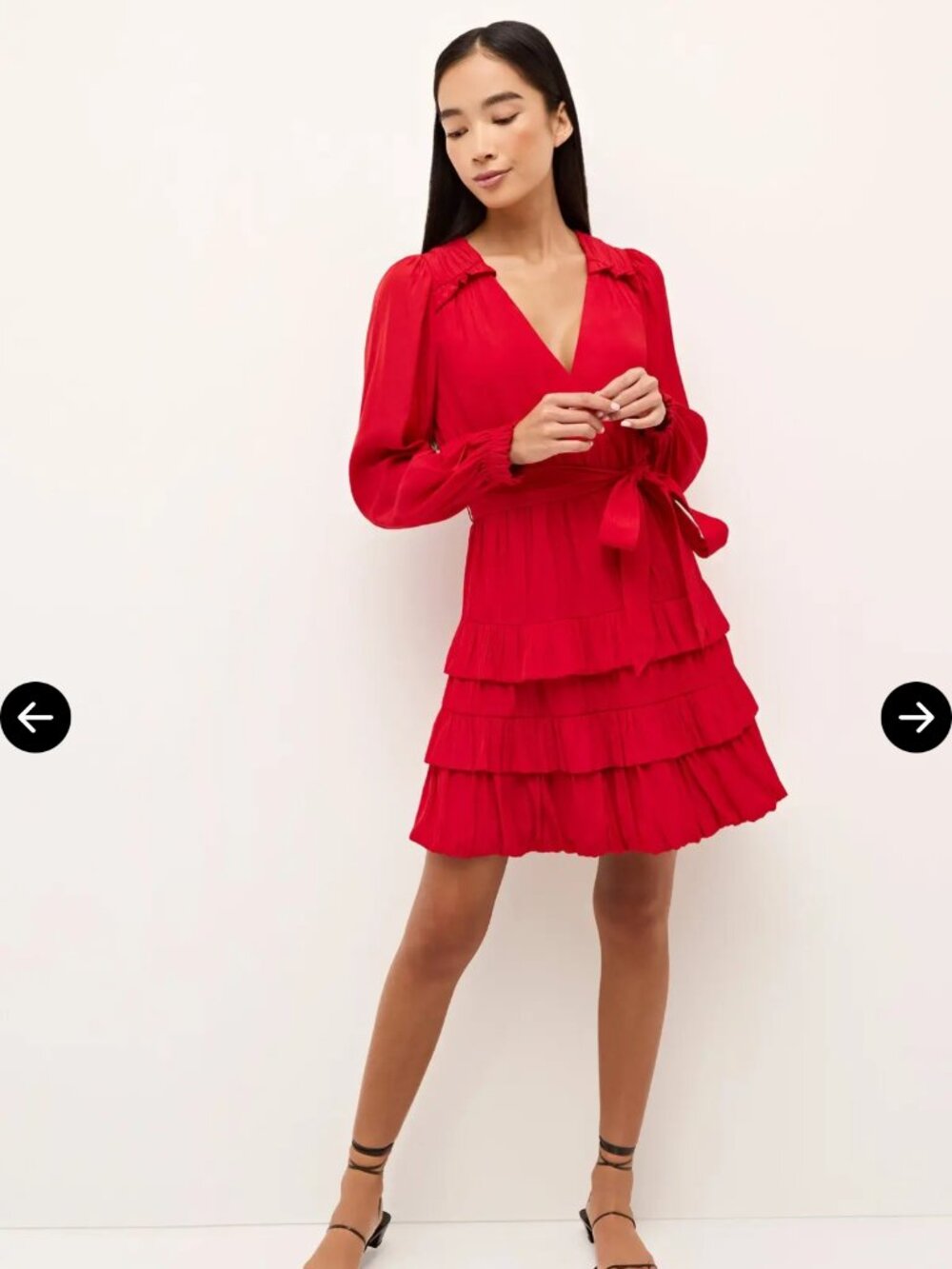 NWT Marie Oliver - Wynona Mini Dress - Red - Medium